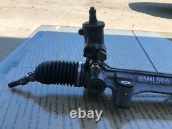 02-05 Mercedes ML500 W163 HYDRAULIC POWER STEERING GEAR RACK AND PINION OEM