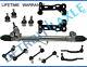 13pc Complete Power Steering Rack And Pinion Suspension Kit For Chevy Gmc