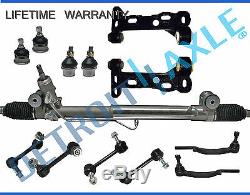 13pc Complete Power Steering Rack and Pinion Suspension Kit for Chevy GMC