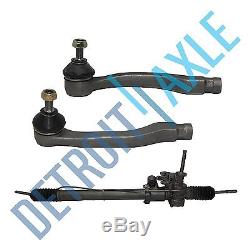 1992-95 Honda Civic Complete Power Steering Rack and Pinion + NEW OUTER TIE RODS