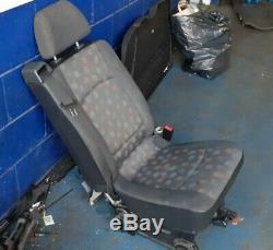 2006 W639 MERCEDES VITO viano REAR BACK SINGLE PASSENGER FOLDING SEAT +SEAT BELT