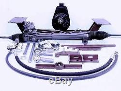 49 50 51 52 53 54 Chevy Rack and Pinion Power Steering Conversion