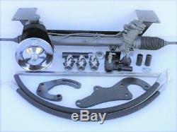 49 50 51 52 53 54 Chevy Rack and Pinion Power Steering Conversion New