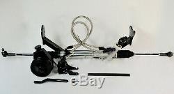55 56 57 TRI 5 Chevy Belair Rack and Pinion Power Steering Kit NEW