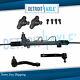 5pc Complete Power Steering Rack And Pinion Suspension Kit For Kia Sportage 2wd