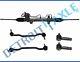 5pc Rack And Pinion Outer Tie Rod Sway Bar Link Kit For Nissan Maxima Altima
