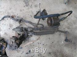 70-77 Maverick Comet Power Assist Steering Rack Gear Box Pump Complete Set Oem