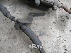 70-77 Maverick Comet Power Assist Steering Rack Gear Box Pump Complete Set Oem