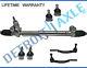 7pc Complete Power Steering Rack And Pinion Suspension Kit For Chevy Gmc 16 Mm