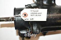 92-98 Suzuki Sidekick Power Steering Rack Gear Box Gearbox OEM 93 94 95 96 97