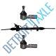 98-03 Sienna Complete Power Steering Rack And Pinion + 2 New Front Outer Tie Rod
