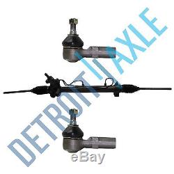 98-03 Sienna Complete Power Steering Rack and Pinion + 2 New Front Outer Tie Rod