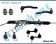 9pc Complete Power Steering Rack & Pinion Suspension Kit For Nissan Titan Armada