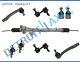 9pc Complete Power Steering Rack And Pinion Suspension Kit For 97-01 Honda Cr-v