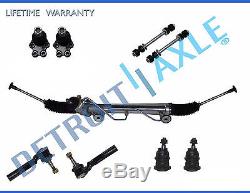 9pc Power Steering Rack and Pinion Ball Joint Tie rod Kit Sierra 1500 2WD