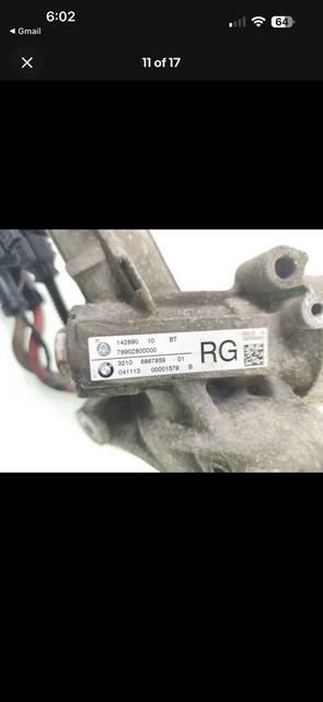 Bmw 3 F30 F35 F31 2014 Power Steering Rack Gear 6867859 Atr40481
