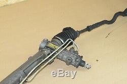 Bmw E46 Power Steering Rack And Pinion Gear Box Assembly With Tie Rods Oem