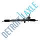 Complete Hydraulic Power Steering Rack And Pinion Assembly For Accord 4cyl Sedan