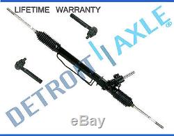 Complete Power Steering Rack & Pinion Assembly + Outer Tie Rod Links for WRX STI