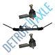Complete Power Steering Rack & Pinion Assembly Outer Tie Rods Ends For Hyundai