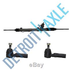 Complete Power Steering Rack and Pinion 2 New Outer Tie Rods With F41 SUSPENSION