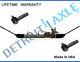 Complete Power Steering Rack And Pinion Assembly + 2 New Outer Tie Rod Ends