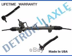 Complete Power Steering Rack and Pinion Assembly + Outer Tie Rod Ends for Sienna