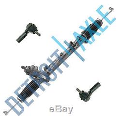 Complete Power Steering Rack and Pinion + Outer Tie Rod Ends for 2005-10 Mustang