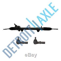 Complete Power Steering Rack and Pinion + Outer Tie Rod Ends for Dodge Dakota