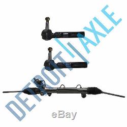 Complete Rack and Pinion Assembly + (2) Outer Tie Rod Ends for Pontiac Grand AM