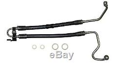 For BMW E46 E85 E86 Pump To Rack Power Steering Pressure Line Hose Assembly Rein