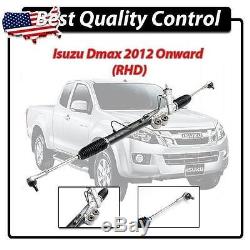 For Isuzu Chevrolet Dmax D-Max RHD Power Steering Rack Pinion & Tie Rod 2012++