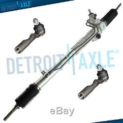 For Toyota Sequoia Tundra Complete Power Steering Rack and Pinion + Outer Tierod
