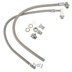 Gotta Show 131101 Mustang Rack & Pinion Power Steering Braided Steel Hose Kit