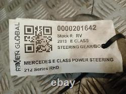 Mercedes E Class Power Steering Rack A2124603100 W212 2009 2016