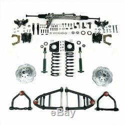 Mustang II IFS Kit with Power Steering Rack for 59-74 Galaxie Front