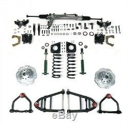 Mustang II IFS Kit with Power Steering Rack for 59-74 Galaxie Front Suspension