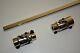 Mustang Ii Manual 2 U Joint 16 Polished Steering Shaft 1dd + 9/16-26 X 3/4dd