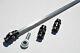 Mustang Ii Power 3 Black U Joint 36 Polished Steering Shaft + Support Kit 3' Gm