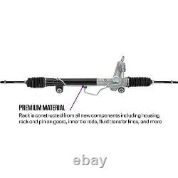 Mustang II Power Steering Rack & Pinion with Offset Mount Bushings