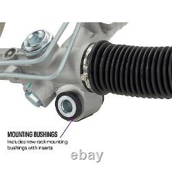Mustang II Power Steering Rack & Pinion with Offset Mount Bushings