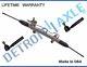 New Complete Power Steering Rack & Pinion + Outer Tie Rod Ends For Nissan Quest