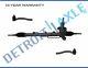 New Complete Power Steering Rack And Pinion (2) Outer Tie Rods Honda Civic 1.8l
