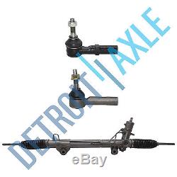 POWER STEERING RACK AND PINION + 2 OUTER TIE RODS for Dodge Durango 16mm