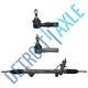 Power Steering Rack And Pinion + 2 Outer Tie Rods For Dodge Durango 16mm