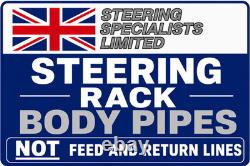 Porsche Boxster 986 1996 2004 Power Steering Rack Pipes WESTERN ISLES
