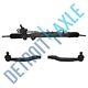 Power Steering Rack And Pinion Assembly + 2 New Outer Tie Rod For Honda Cr-v