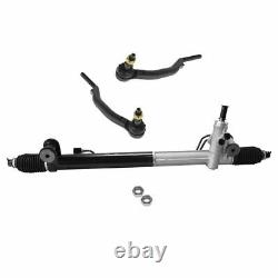 Power Steering Rack Assembly & Outer Tie Rod End Kit Set for GM Truck SUV New