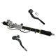 Power Steering Rack Assembly & Outer Tie Rod End Kit Set For Toyota Tacoma New