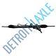 Power Steering Rack & Pinion Assembly + 14mm Tie Rod For 2006 2008 Hummer H3
